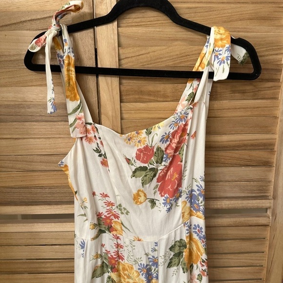 Reformation Fay Sleeveless Tie Shoulder Jumpsuit - Picture 5 of 8